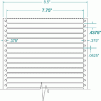 7-3/4" x 7/16"-GENERAL PURPOSE