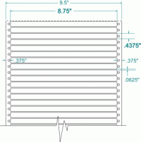8-3/4" x 7/16"-GENERAL PURPOSE