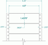 4-1/2" x 1-7/16"-GENERAL PURPOSE