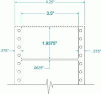3-1/2" x 1-15/16"--GENERAL PURPOSE