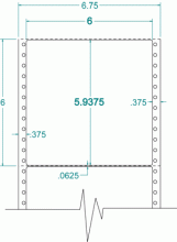 6" x 5-15/16"-SHIPPING/CARTON