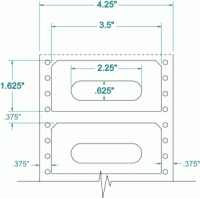 3-1/2" x 1-5/8"-AUDIO CASSETTE