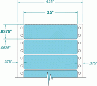 3-1/2" x 15/16"-ADDRESS(BLUE)