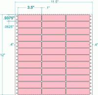 3-1/2" x 15/16"-ADDRESS(PINK)