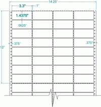 3.3" x 1-7/16"-ADDRESS