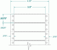 3-1/2" x 15/16"-TAPE REEL
