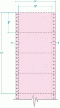 5" x 3"-INDEX(RED/PINK)