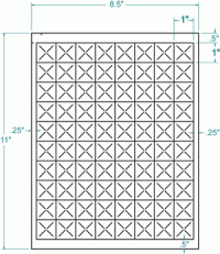 1" x 1"-PRICE MARKING