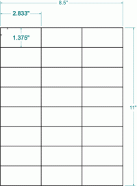 2-5/6" x 1-3/8"-ADDRESS