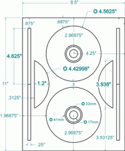 CD/DVD-COMPULABEL LAYOUT