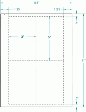 3" x 5"-INDEX