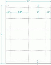 3.3" x 2"-POSTAGE TRAY TAG