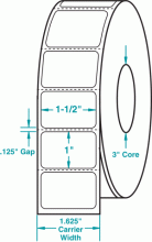 1-1/2" x 1" P