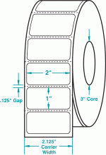 2" x 1" P