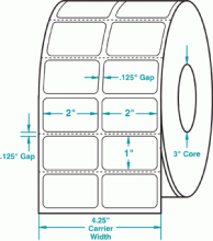 2" x 1" P - 3"CORE 2 ACROSS
