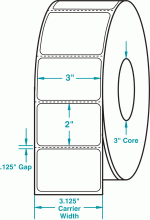 3" x 2" P
