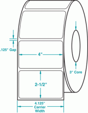 4" x 2-1/2"