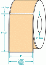 4" x 6-1/2" P-ORANGE