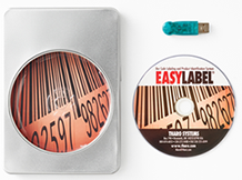 EASYLABEL 7 Silver with Digital key