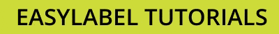 Easy Label Tutorials by Tharo