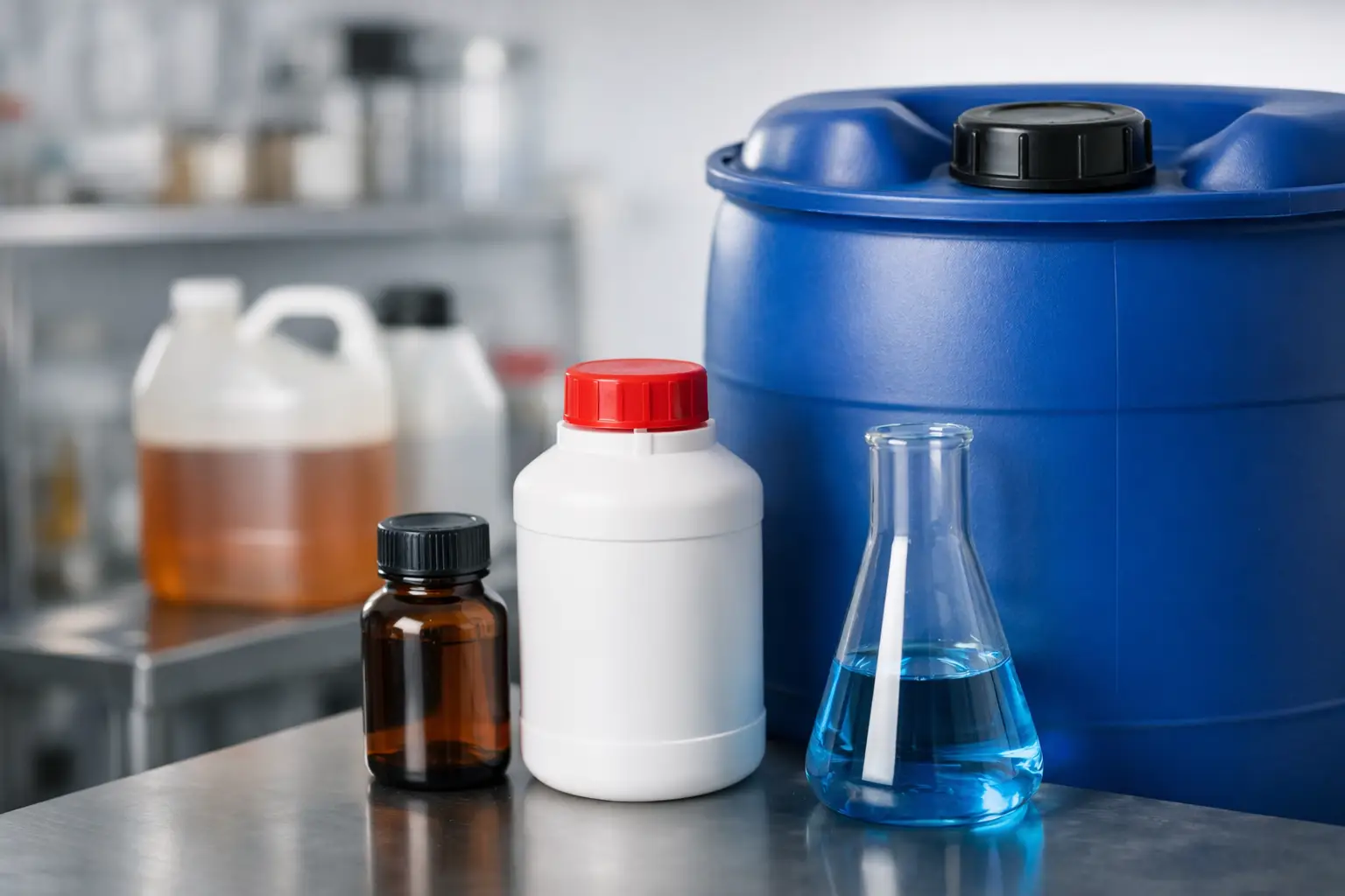 Compliance Labels for Chemical Containers