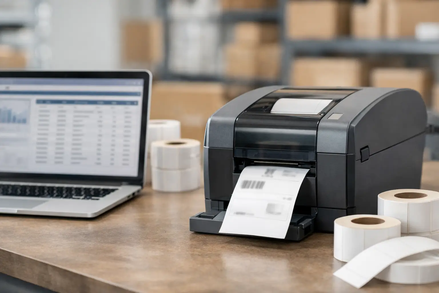 Database Driven Label Printing for Accurate Labels