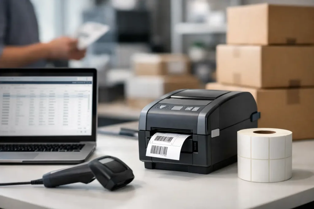 Database Driven Label Printing Software