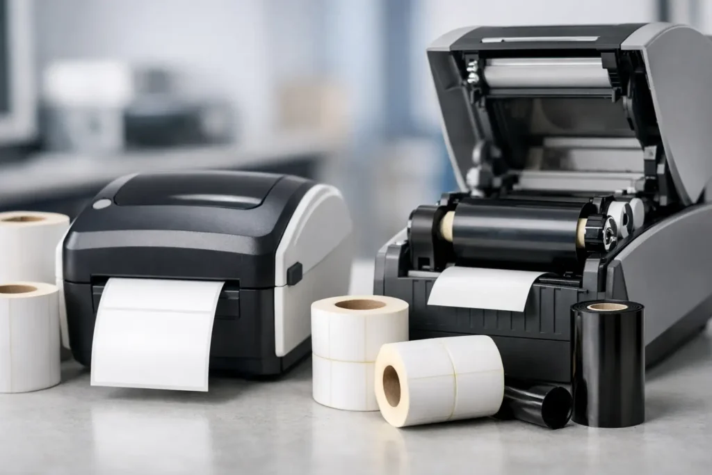 Direct Thermal Versus Thermal Transfer Labels