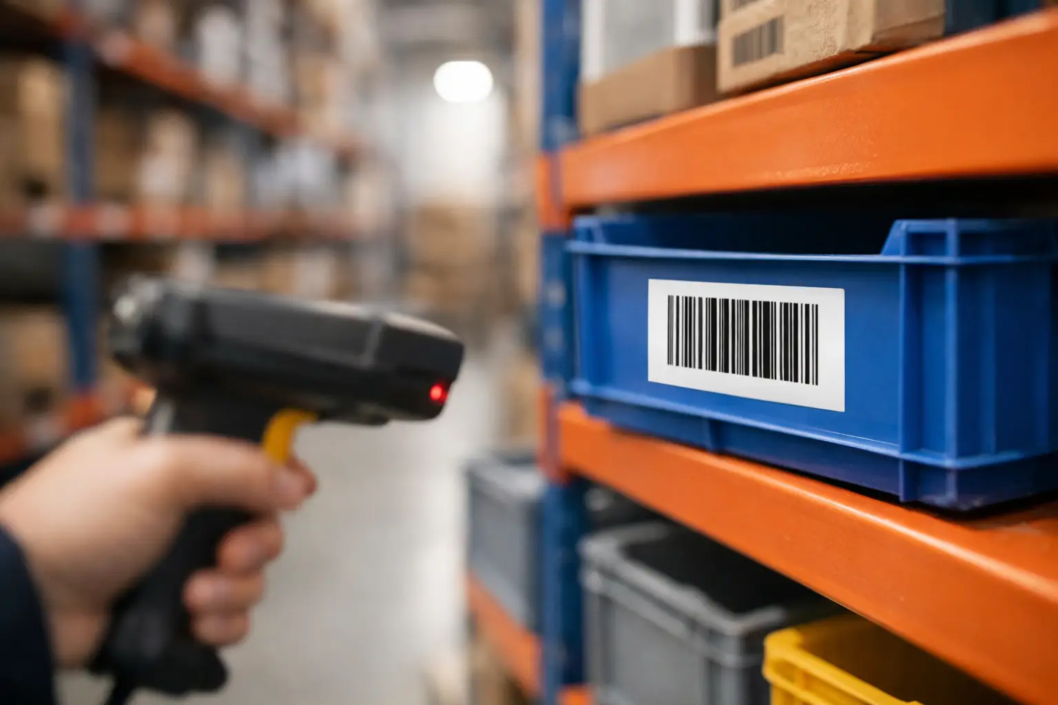 Warehouse Bin Labels With Barcodes That Work