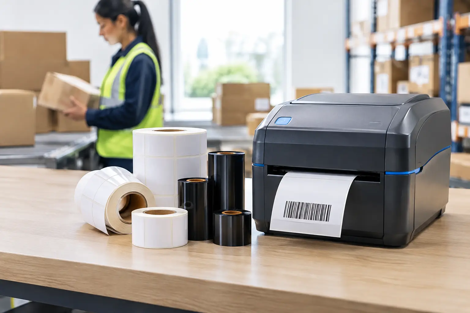 Warehouse Receiving Label Workflow Guide